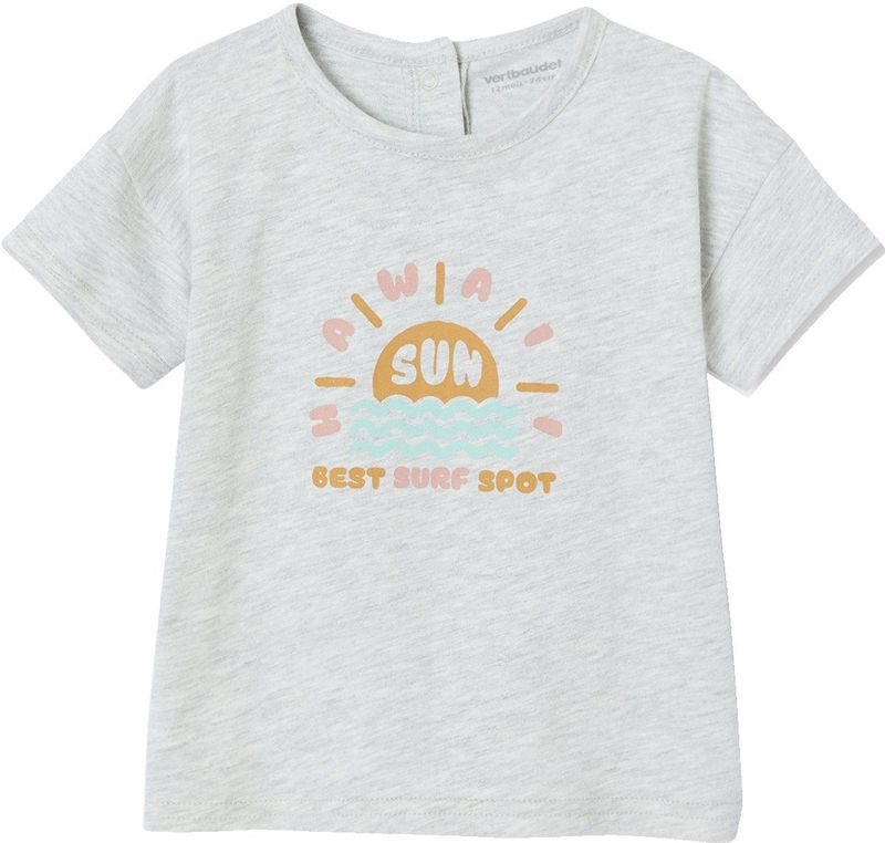 Vertbaudet - T-shirt - Hawaï-print - Voor Baby