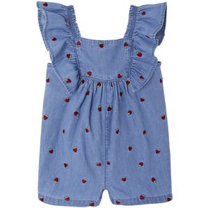 Boxpakje - Denim - 100% Katoen - Volantärmels