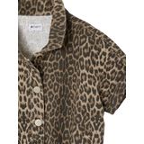 JONEN - Combishort - Luipaardprint - 100% Katoen - Korte Mouwen
