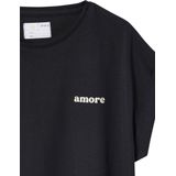 Set van 2 T-shirts - Antraciet - Korte Mouwen - Voor Meisjes