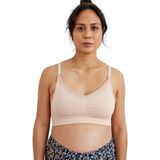 Vertbaudet Set van 2 Naadloze Kant Bh's - Zwart - Katoen