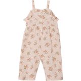Babyromper - Bloemenprint - Katoenen Mousseline - Fijne Schouderbandjes