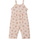 Babyromper - Bloemenprint - Katoenen Mousseline - Fijne Schouderbandjes