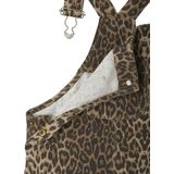 Meisjestuinbroek - Met Print - Beige - 100% Katoen