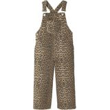 Meisjestuinbroek - Met Print - Beige - 100% Katoen