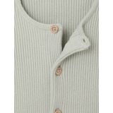 Set met Shirt en Broek - Tricot - Wit - Gebreide Babyset