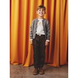 Meisjesvest - Gemêleerd Grijs - Schuimbreiwerk