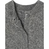 Meisjesvest - Gemêleerd Grijs - Schuimbreiwerk