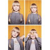 Meisjesvest - Gemêleerd Grijs - Schuimbreiwerk