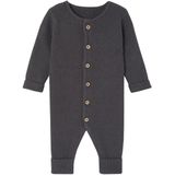 Vertbaudet - Geribde Babypyjama - Lange Mouwen - Boxpakje