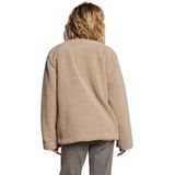 ENVIE DE FRAISE - Sherpa Jas - Taupe - Capsule Moeder-Dochter - Met Luipaardvoering