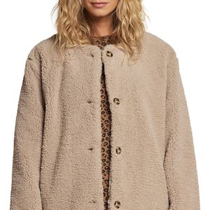 Envie de Fraise - Sherpajas - Damesjas - Met Luipaardvoering - Capsulecollectie