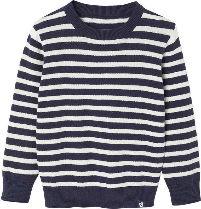 Vertbaudet - Basic - Trui - Ronde Hals - Lange Mouwen - Jongens