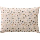 Dekbedovertrekset - Ecru - Minisaurus - Baby Dekbedovertrek met Kussensloop