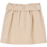 Vertbaudet - Paperbag-rok - Ribfluweel - Katoen