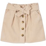 Vertbaudet - Paperbag-rok - Ribfluweel - Katoen