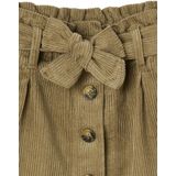 Vertbaudet - Paperbag-rok - Ribfluweel