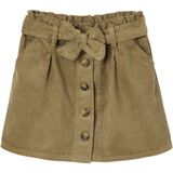 Vertbaudet - Paperbag-rok - Ribfluweel