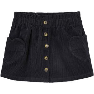 Vertbaudet - Fluwelen Rok - Hartjes - Met Zakjes - Taille Met Paperbag Stijl