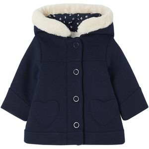 Vertbaudet - Jas met Capuchon - Baby Meisje - Warm Wol