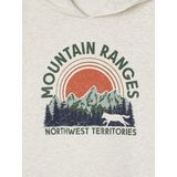 Vertbaudet - Sweater met Capuchon - Geprint - Jongen