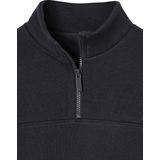 Vertbaudet - Jongenssweatshirt - Fleece - Truckerskraag - Basketbalmotief op de mouw