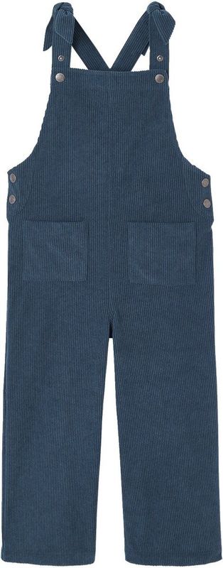 Salopette - Fluweel - Fleece-effect - Wijde Pijpen - Voor Meisjes