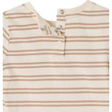 Vertbaudet - Babyset - 3-delig - T-shirt met Lange Mouwen - Salopet - Knuffel