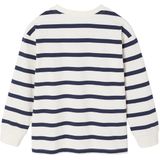 T-shirt - Ecru - Gestreept - Lange Mouwen - Voor Jongens