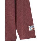 T-shirt - Marineblauw - Lange Mouwen - Met Print - Voor Jongens