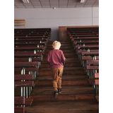 Broek - Pecannoot - Ribfluweel - Verstelbare Elastische Taille - Voor Jongens