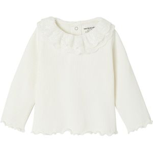 Vertbaudet - T-shirt - Geborduurde Kraag - Baby - Lange Mouwen