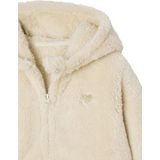 Cocooning Vest - Nacht Ecru - Meisjes - Lange Mouwen - Capuchon