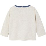 Gestreepte Trui - Gemêleerd Beige - Tricot - Voor Pasgeborenen