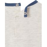 Gestreepte Trui - Gemêleerd Beige - Tricot - Voor Pasgeborenen