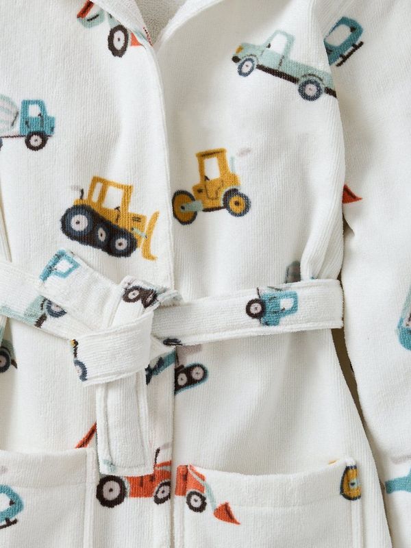 Badjas - Wit - CHANTIER - Personaliseerbaar - Met Gerecycled Katoen