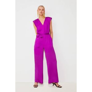 Suncoo, Dames, Jumpsuits & Playsuits, Paars, Maat: XS