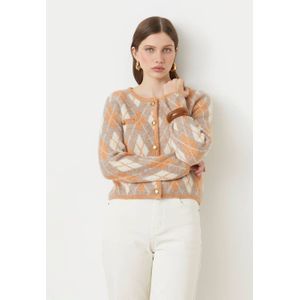 Suncoo - GUILAIN - Gebreid Vest - Camel