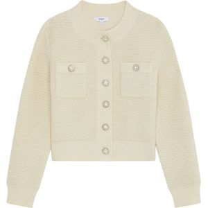 Suncoo - Cardigan - Ecru - Acryl