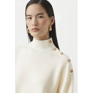 Suncoo - PAXTON - Gebreide Trui - Ecru - Met Wol