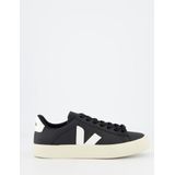 Veja - Campo Low - Sneakers - Black White - Chromefree Leer