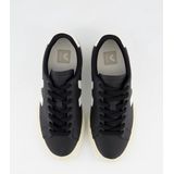 Veja - Campo Low - Sneakers - Black White - Chromefree Leer