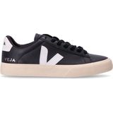 Veja - Campo Low - Sneakers - Zwart Wit - Leer - Chromefree