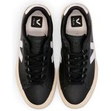 Veja - Campo Low - Sneakers - Zwart Wit - Leer - Chromefree