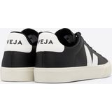 Veja - Campo Low - Sneakers - Zwart Wit - Leer - Chromefree