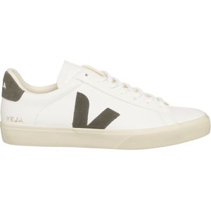 Veja Campo leren sneakers wit/kaki