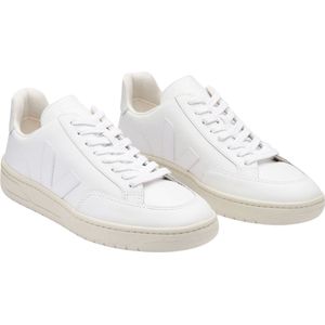 Veja - V-12 - Sneakers - Extra White Marsala - Leer - Duurzaam