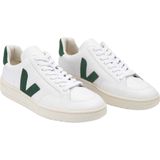 Veja - V-12 - Sneakers - Extra White - Marsala - Leer