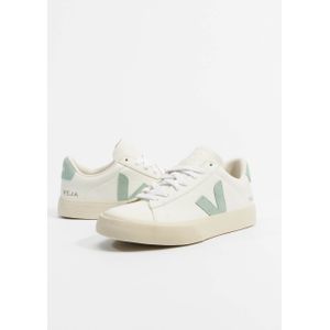 VEJA Campo Chromefree Leather - Dames Sneakers Schoenen Leer Wit CP0502485A - Maat EU 38 US 7