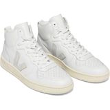 Veja - V15 - Sneakers - Extra White Natural - Leer - Gerecycled Polyester